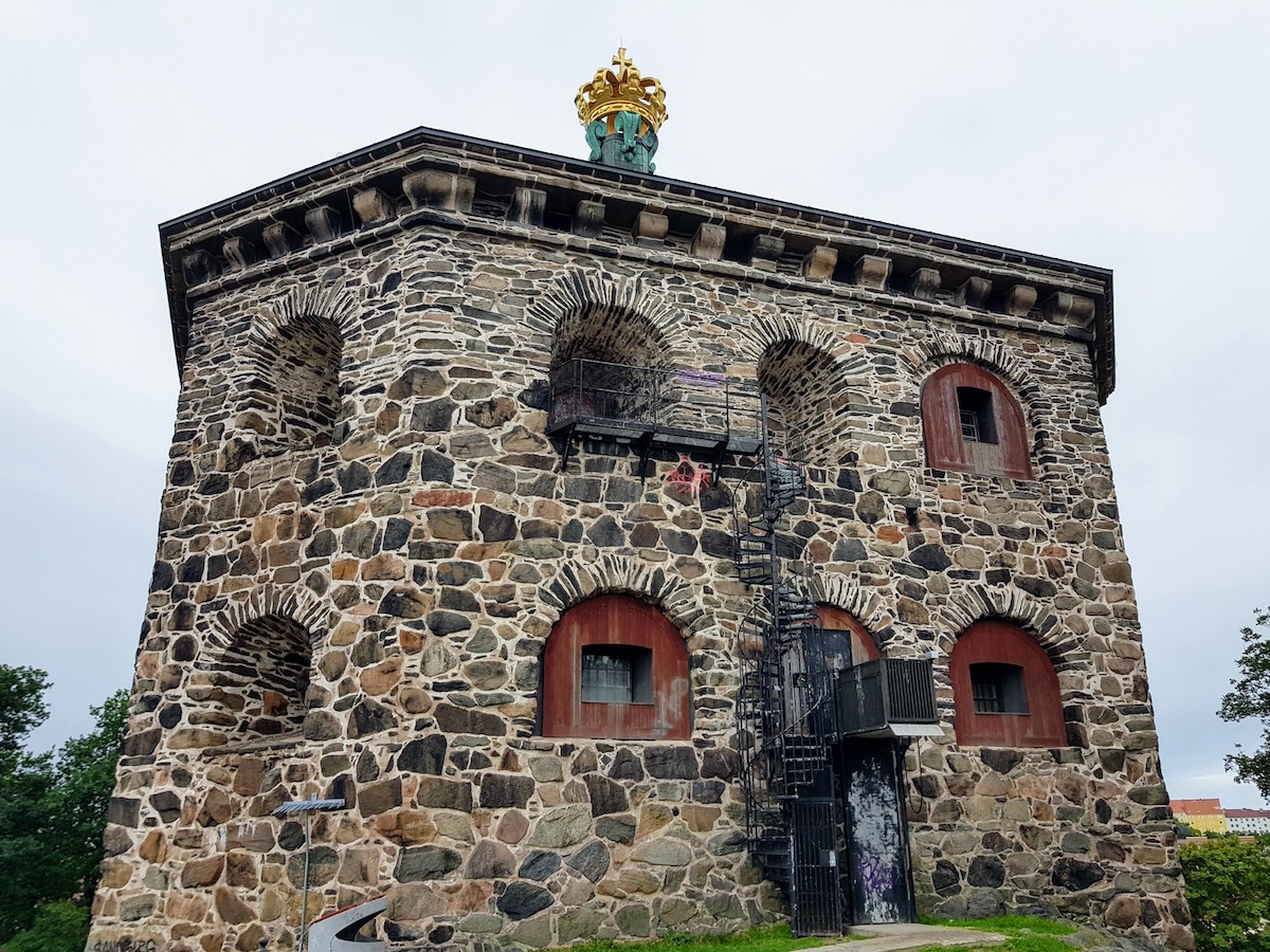 Vom Festungsturm "Skansen Kronan" bietet sich ein herrlicher Ausblick über die Stadt