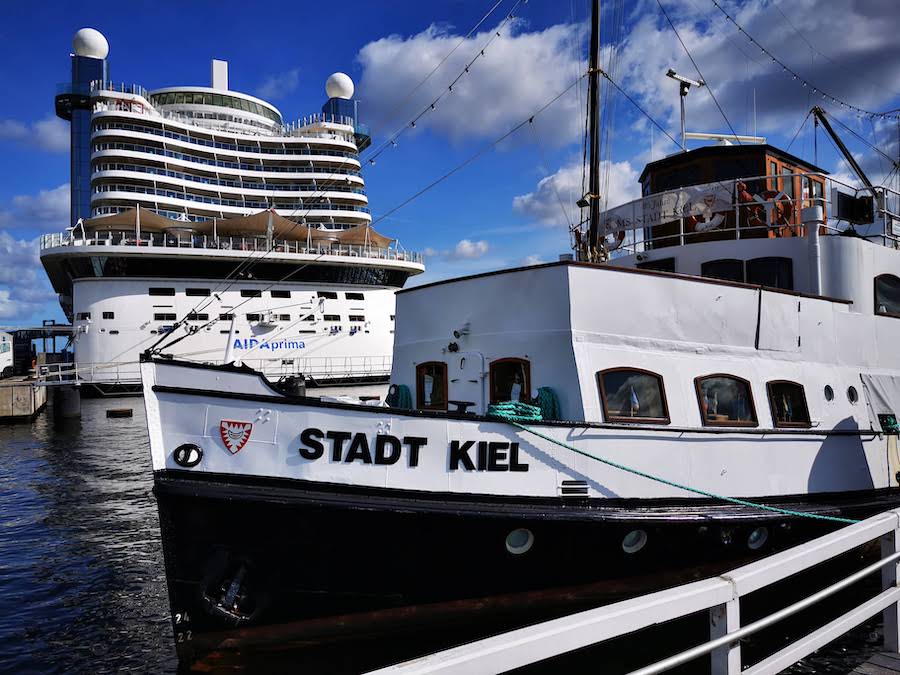 Unsere Ostsee-Kreuzfahrt auf AIDAprima startete in Kiel