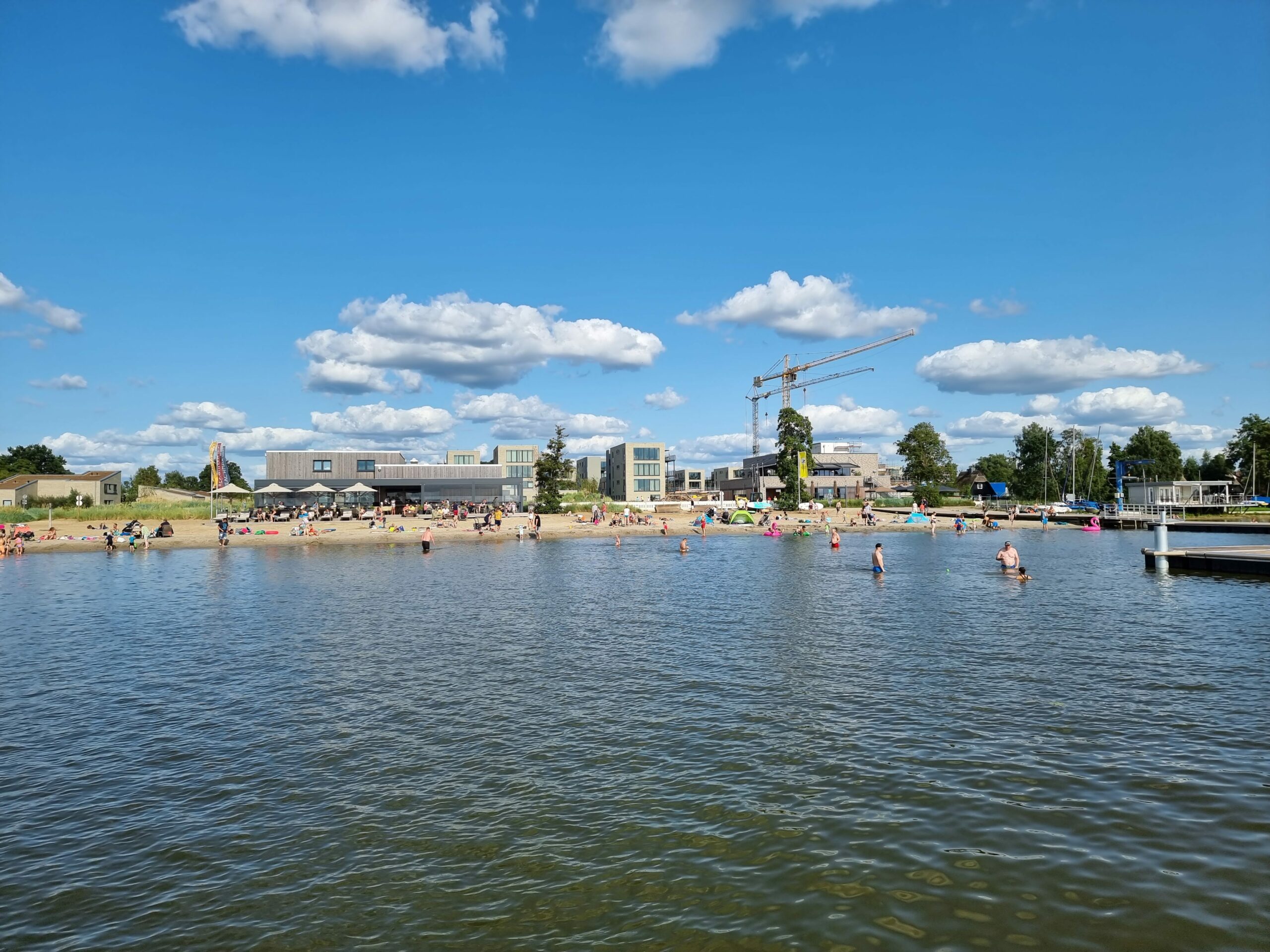 Sandstrand am Marissa Ferienpark am Dümmer-See