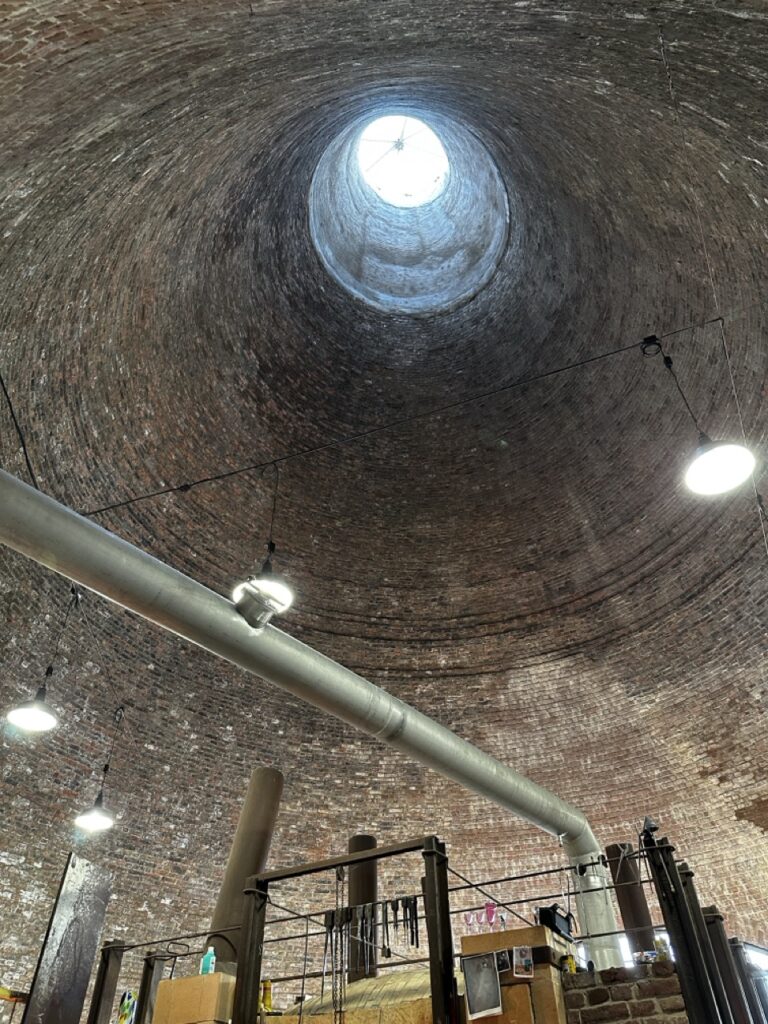 Glasturm im LWL Museum Glashütte Gernheim